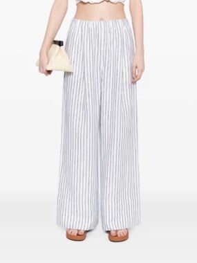 Reformation striped linen pants